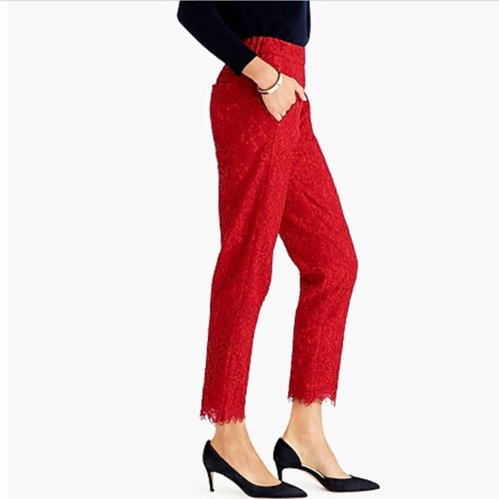 JCREW PULL-ON LACE PANT - Picture 3 of 4